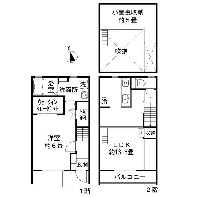 ミッテルドルフ新江古田の間取り