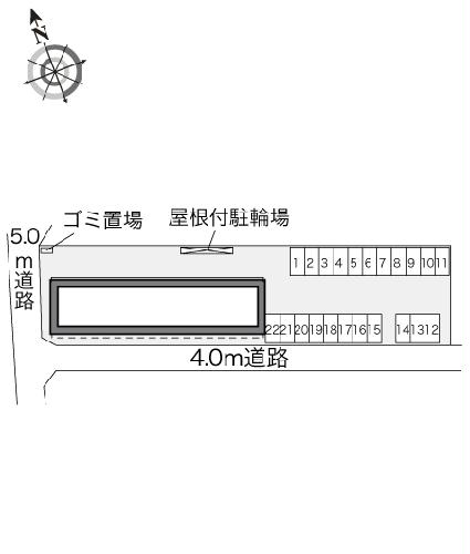 2/3 駐車場