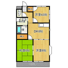 ハイツ大泉 Ⅲ棟の間取り