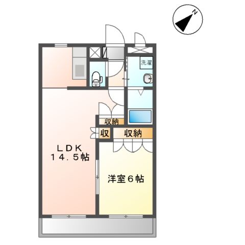 クオリティハウス・リンドウの間取り