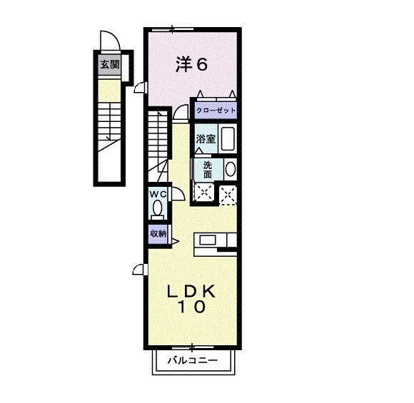 リバーヴィレッヂの間取り