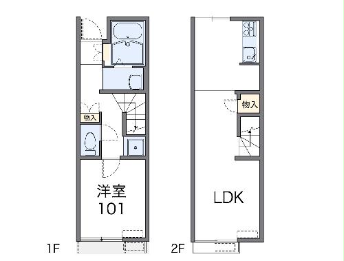 レオネクストアヴニールの間取り