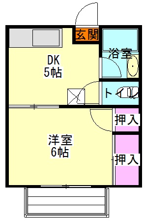 丸田マンションの間取り