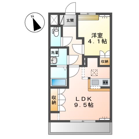 コンフォート チェンバーの間取り