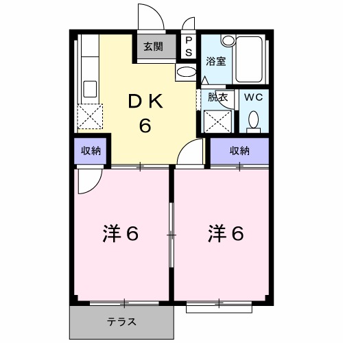 カトルセゾンの間取り