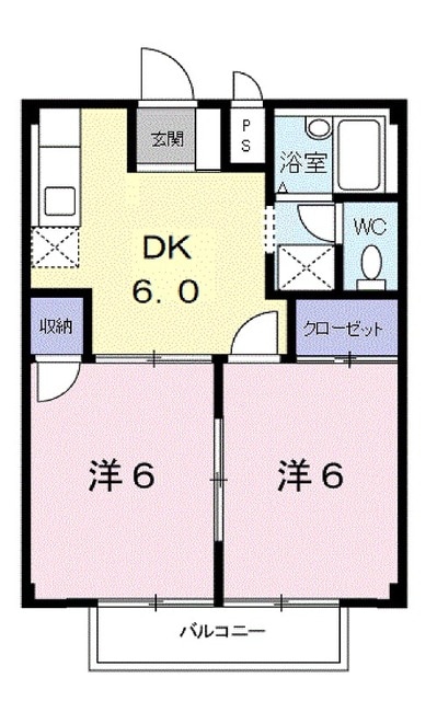 ファミリーハイツの間取り