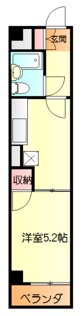 NICハイム横須賀中央第2の間取り