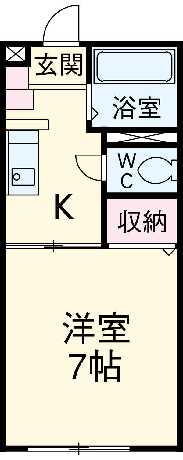 ハーベスト湘南山手の間取り