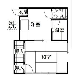 小林ハイツの間取り