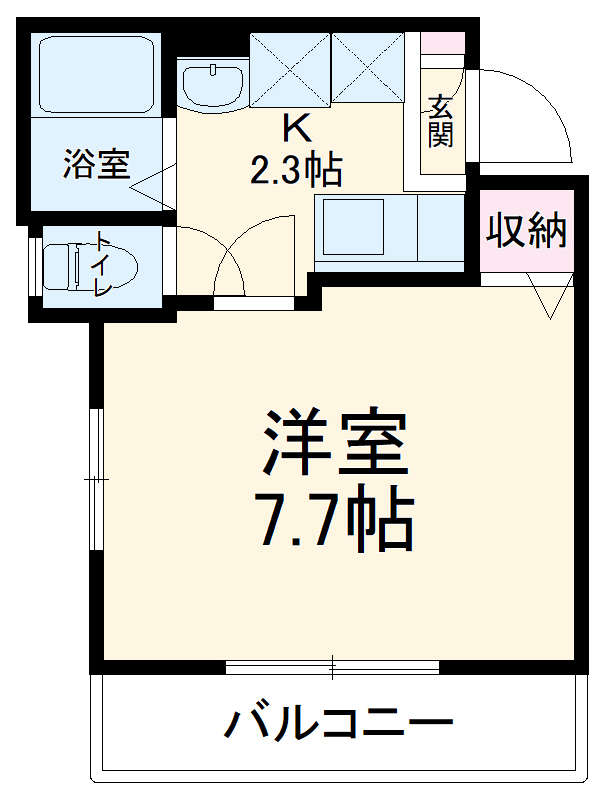 Maison de JQ亀有の間取り