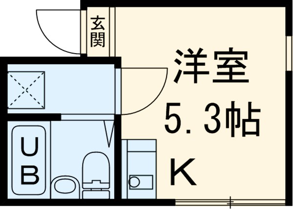 エスポワール亀有の間取り