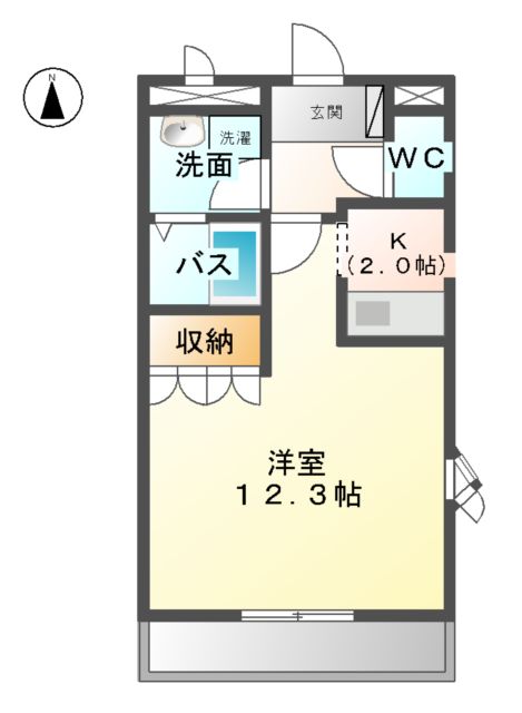 Y’s スクエアの間取り