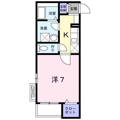 プロムナードの間取り