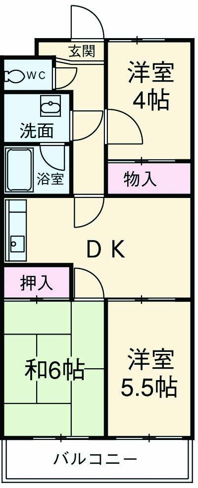 ニューホーム寿の間取り