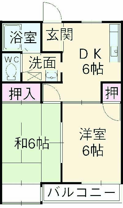 メゾン・ブルーの間取り