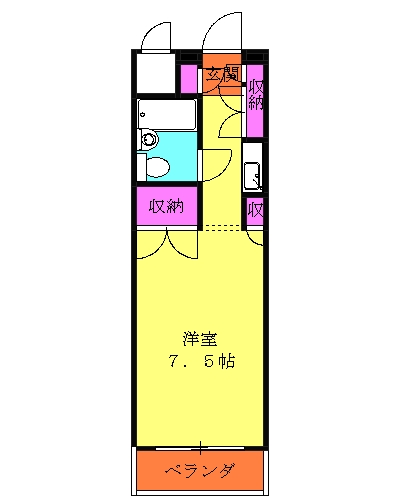 ワコーレ武蔵浦和の間取り