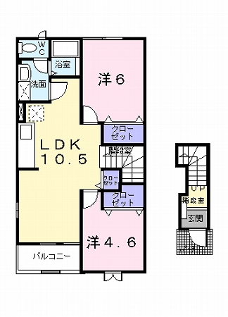 エスティーディップスの間取り