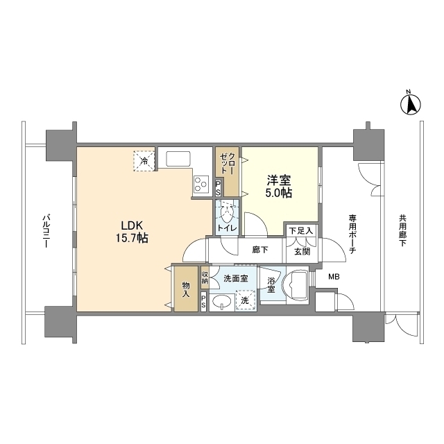 エスリード豊中少路の間取り
