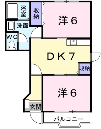 コート・ドソレイユBの間取り
