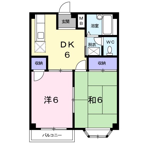ピュアハイムの間取り