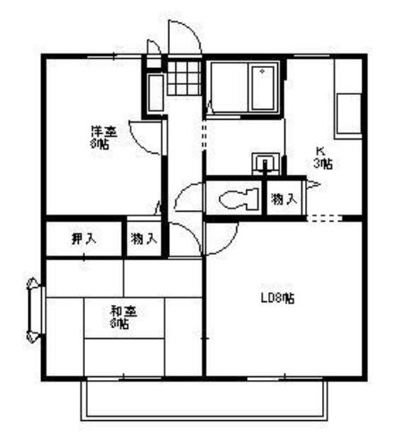 プロシードBの間取り