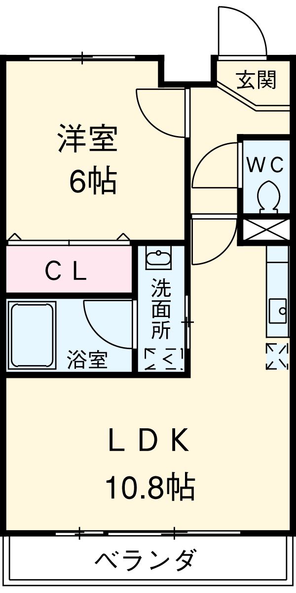 レージュサンパティックの間取り