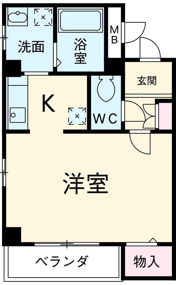 Hillside山の神の間取り