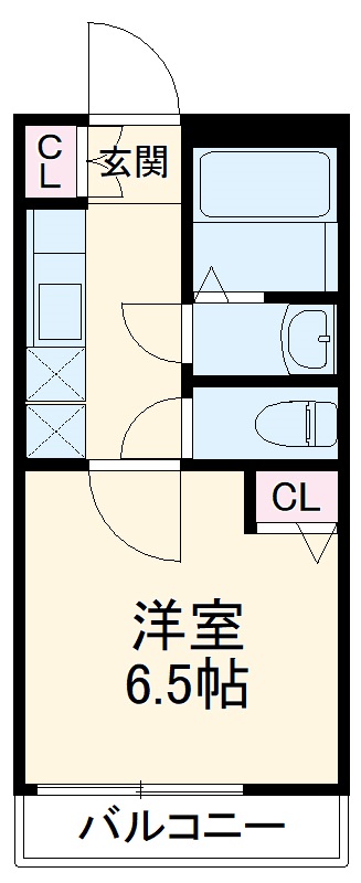 CITY STAGE COLORIERの間取り