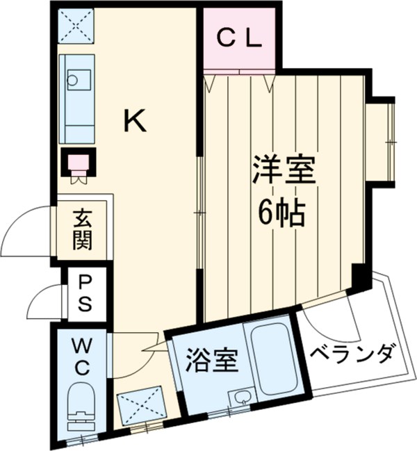 Mt.Cedar南烏山の間取り
