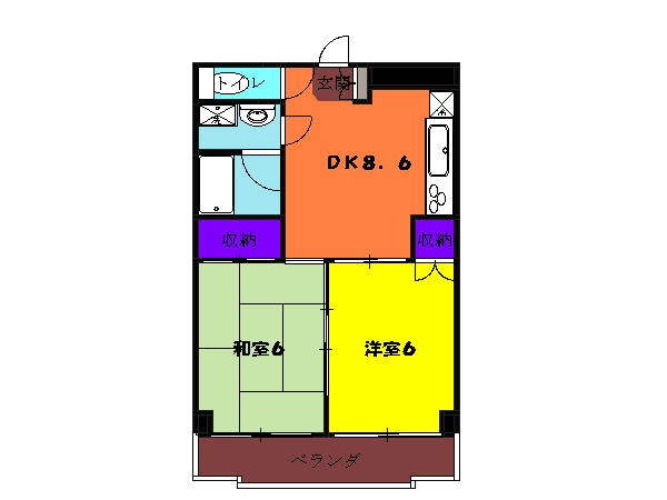 ウィステリア仙川の間取り