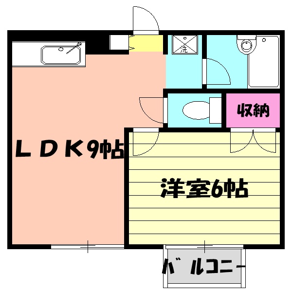 メリーベル蘇我の間取り