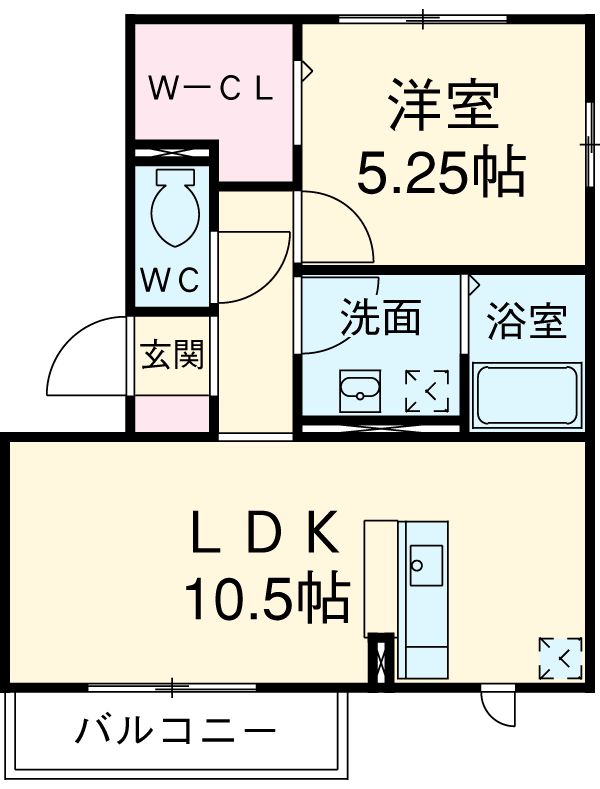 オリーブの間取り