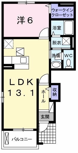 ベラヴィスタDの間取り