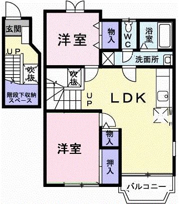 ドエルフォーラム五番館の間取り