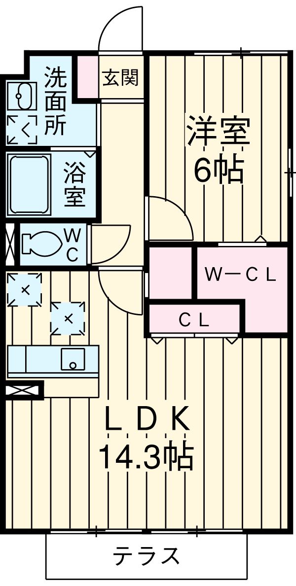 クオーレの間取り