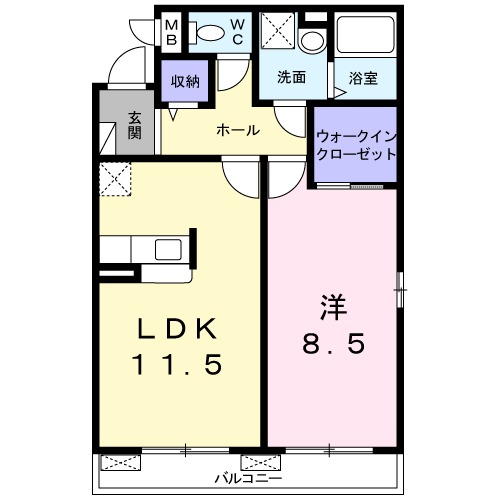 グレイス・シェーネの間取り