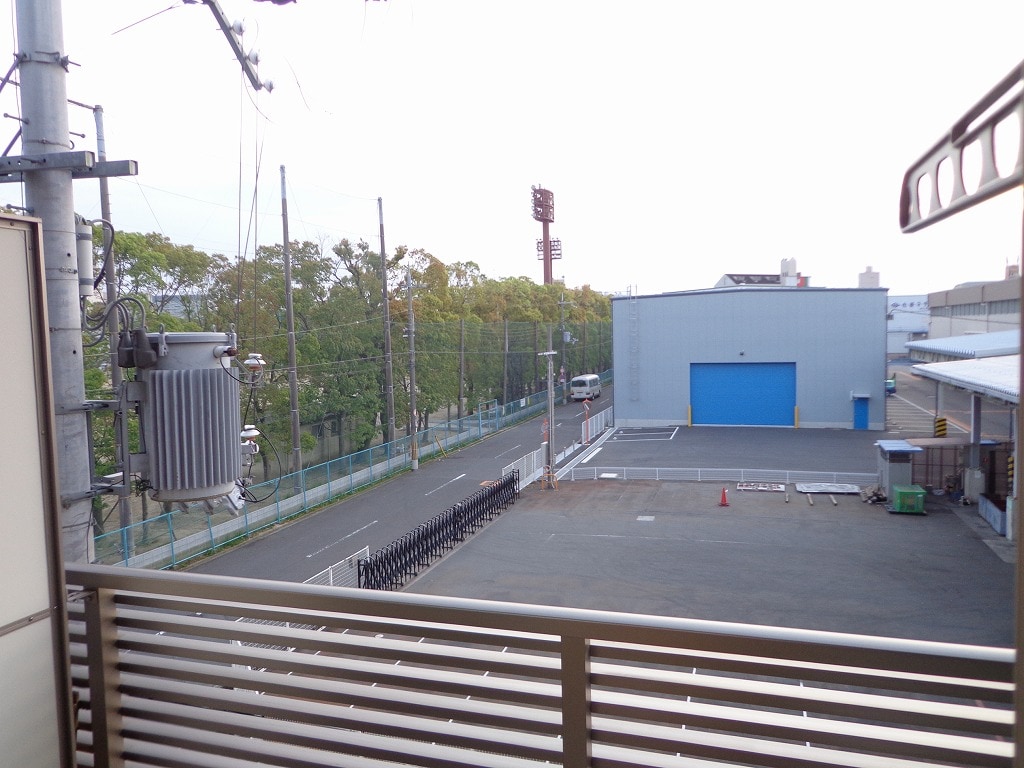 12/24 バルコニー