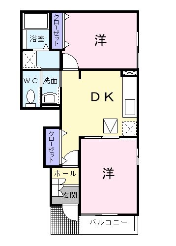 サニーコート植村Ⅱの間取り
