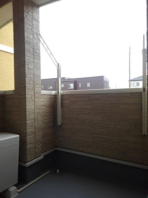 12/24 バルコニー