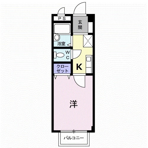 セピアコート2の間取り