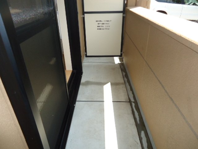 12/14 バルコニー