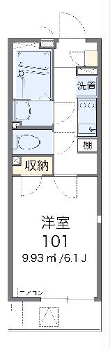 レオネクスト豊中岡町の間取り