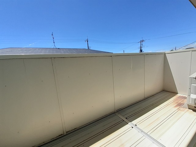 12/24 バルコニー