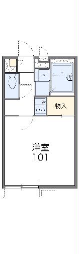 レオパレスジャスミンの間取り