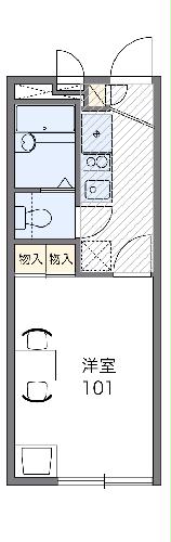 レオパレスリブラの間取り