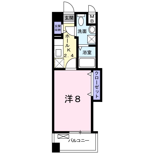 グランドパレス髙樹Ⅶの間取り