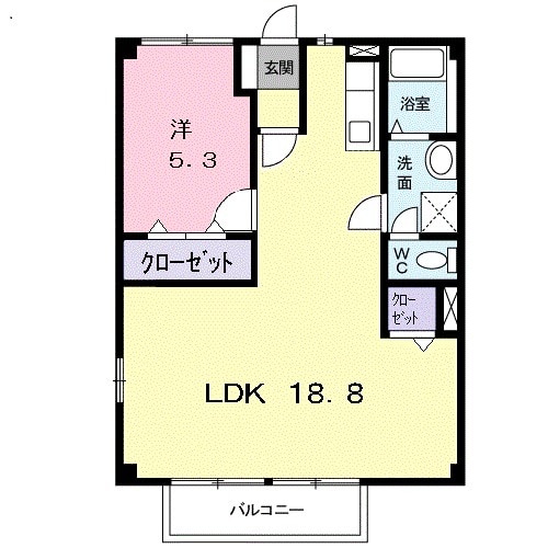 ヴィラマローネの間取り