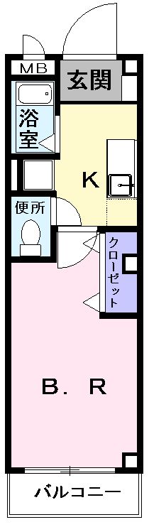 ヴェルソー・Mの間取り