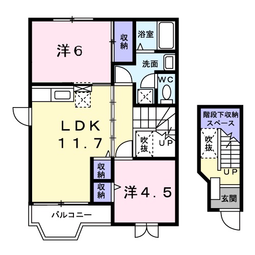 グランドカントリーコートの間取り