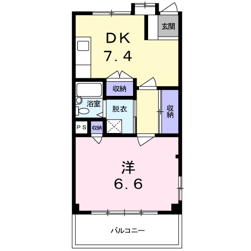 エクセレントコーポヤマグチの間取り